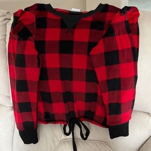 Junior’s soft fleece sweatshirt
